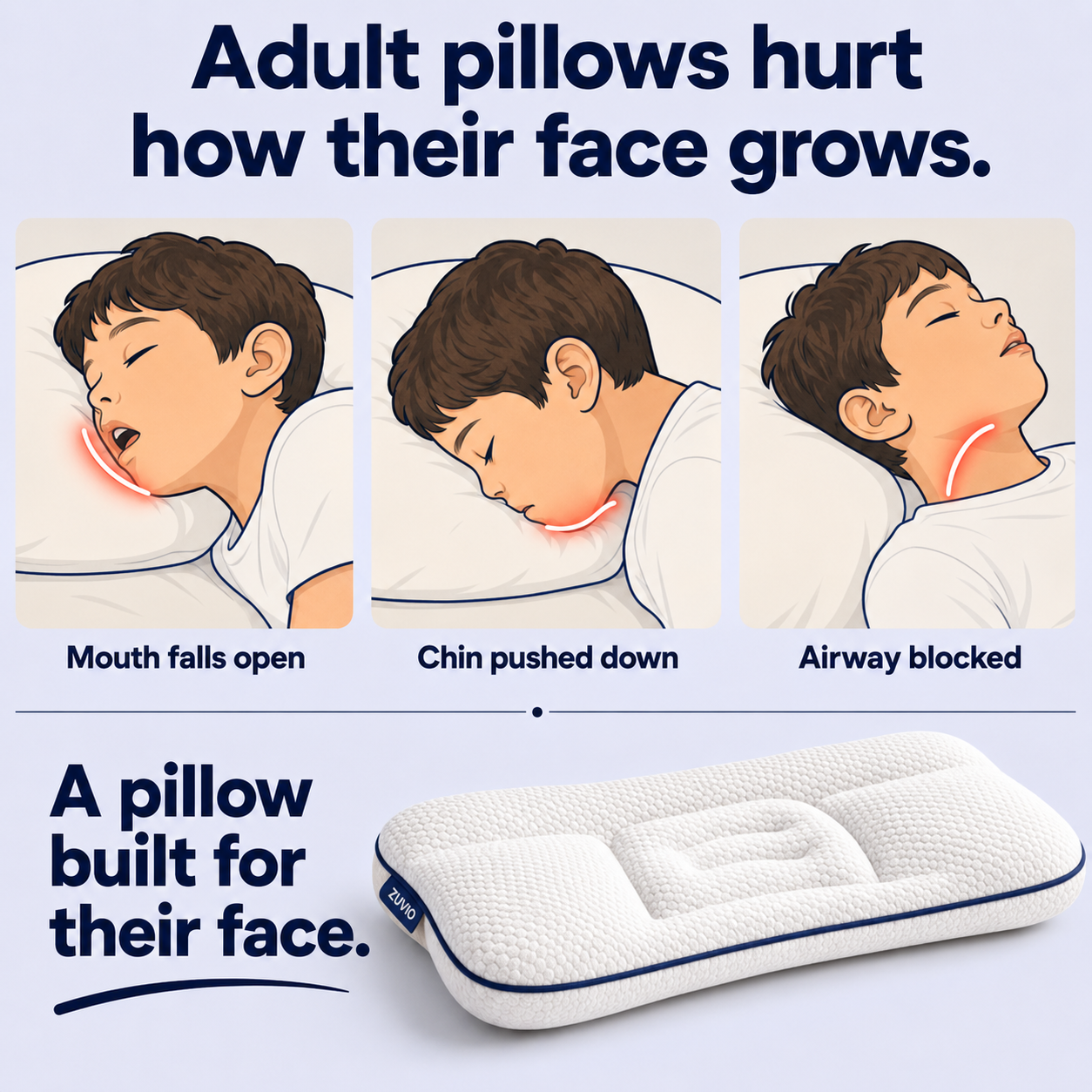 The Kids' Posture Pillow